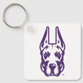 Activiteiten in de omgeving van Albany Great Dane Sleutelhanger (Voorkant)