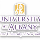 Activiteiten in de omgeving van Albany Iconic Logo Sticker (Voorkant)