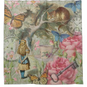 Activiteiten in de omgeving van Alice Cheshire Cat Douchegordijn (Voorkant)