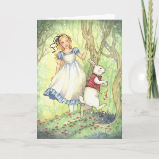 Activiteiten in de omgeving van Alice in Wonderlan Kaart (Voorkant)