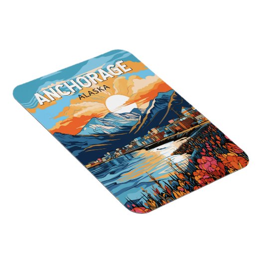 Activiteiten in de omgeving van Anchorage Alaska T Magneet (Rechterzijde)