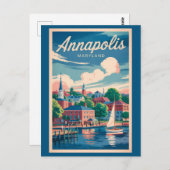 Activiteiten in de omgeving van Annapolis Maryland Briefkaart (Voorkant / Achterkant)
