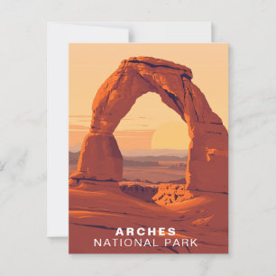 Activiteiten in de omgeving van Arches National Pa Briefkaart
