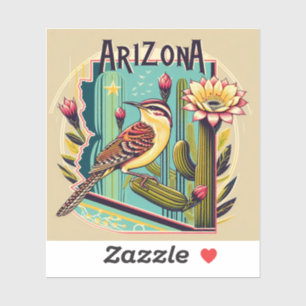 Activiteiten in de omgeving van Arizona Cactus Wre Sticker