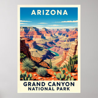 Activiteiten in de omgeving van Arizona Grand Cany Poster