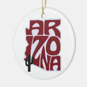 Activiteiten in de omgeving van Arizona State Chri Keramisch Ornament (Links)