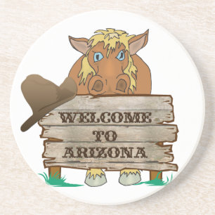 Activiteiten in de omgeving van Arizona Welcome Ho Zandsteen Onderzetter