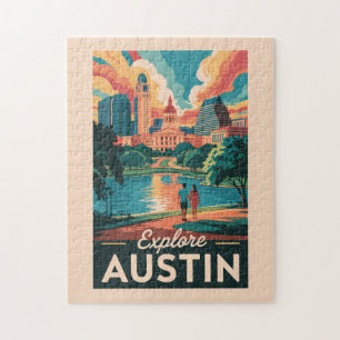 Activiteiten in de omgeving van Austin Texas Skyli Legpuzzel