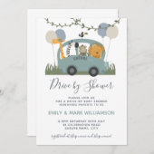 Activiteiten in de omgeving van Baby shower Safari Kaart (Voorkant / Achterkant)