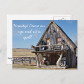 Activiteiten in de omgeving van Baker Creek Seed S Briefkaart (Voorkant / Achterkant)