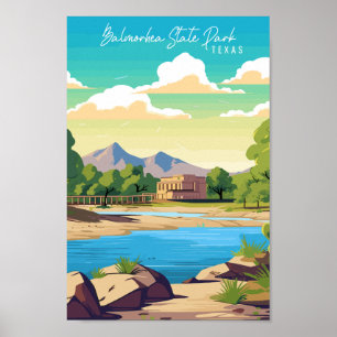 Activiteiten in de omgeving van Balmorhea State Pa Poster