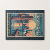 Activiteiten in de omgeving van Baltimore Maryland Legpuzzel (Horizontaal)