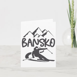 Activiteiten in de omgeving van Bansko Skiing Snow Kaart