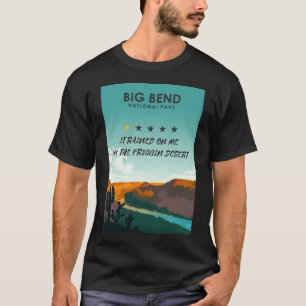 Activiteiten in de omgeving van Big Bend One Star  T-shirt
