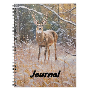 Activiteiten in de omgeving van Big Buck Deer Snow Notitieboek