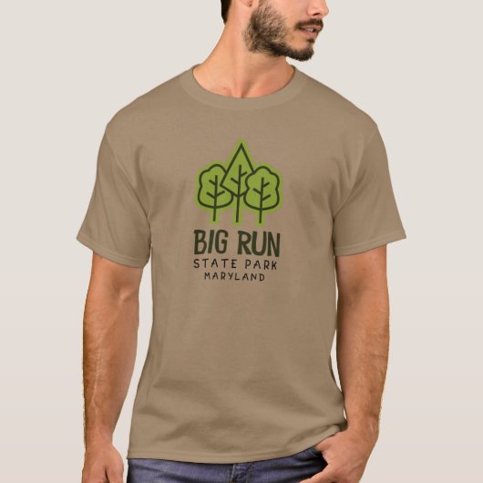 Activiteiten in de omgeving van Big Run State Park T-shirt (Voorkant)