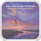 Activiteiten in de omgeving van Blackwater Nationa Sticker (Voorkant)
