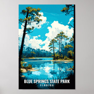 Activiteiten in de omgeving van Blue Springs State Poster