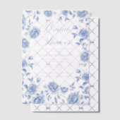 Activiteiten in de omgeving van Blue Toile Chinois Vellum Uitnodigingen (Offset (Uitnodiging))