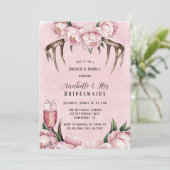 Activiteiten in de omgeving van Boho Antler & Pink Kaart (Staand voorkant)