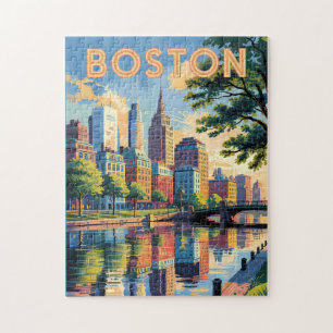 Activiteiten in de omgeving van Boston Massachuset Legpuzzel