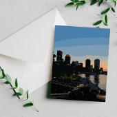 Activiteiten in de omgeving van Boston Seaport Sun Briefkaart