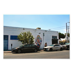 Activiteiten in de omgeving van Boyle Heights City Foto Afdruk