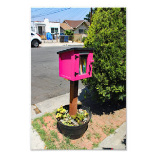 Activiteiten in de omgeving van Boyle Heights City Foto Afdruk