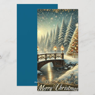 Activiteiten in de omgeving van Bridge to Christma Feestdagenkaart