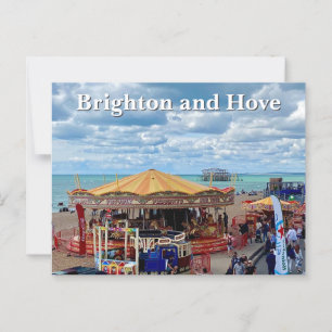 Activiteiten in de omgeving van Brighton and Hove  Briefkaart