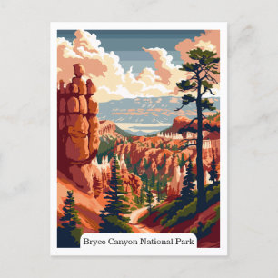Activiteiten in de omgeving van Bryce Canyon Natio Briefkaart