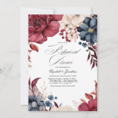 Activiteiten in de omgeving van Burgundy, Navy & B Kaart (Voorkant)