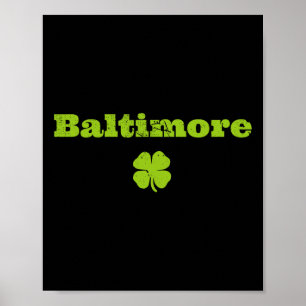 Activiteiten in de omgeving van Byltimore Md Irish Poster