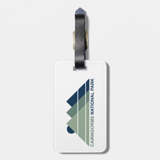 Activiteiten in de omgeving van Cairngorms Nationa Bagagelabel (Achterkant verticaal)