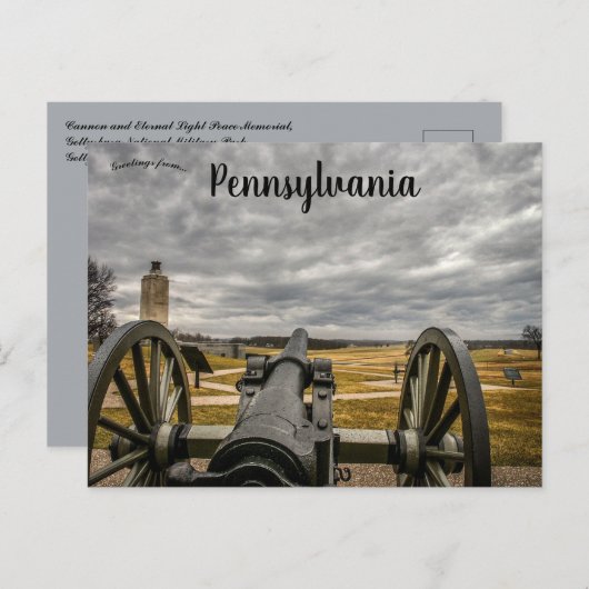 Activiteiten in de omgeving van Cannon and Peace M Briefkaart (Voorkant / Achterkant)