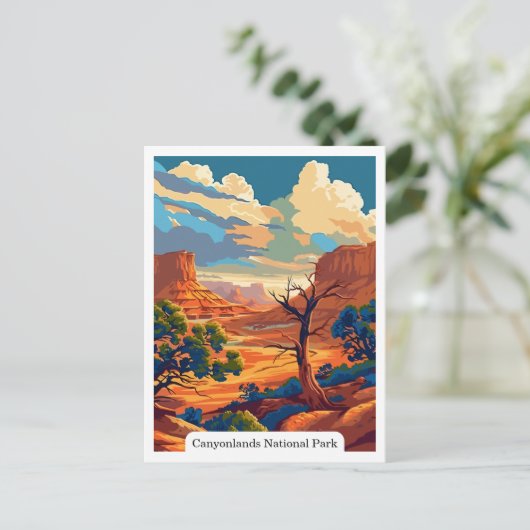 Activiteiten in de omgeving van Canyonlands Nation Briefkaart (Staand voorkant)