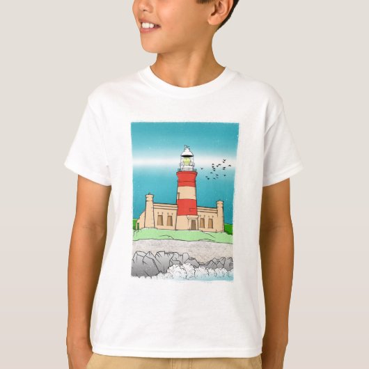Activiteiten in de omgeving van Cape Agulhas Light T-shirt (Voorkant)