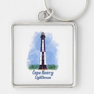 Activiteiten in de omgeving van Cape Henry Lightho Sleutelhanger