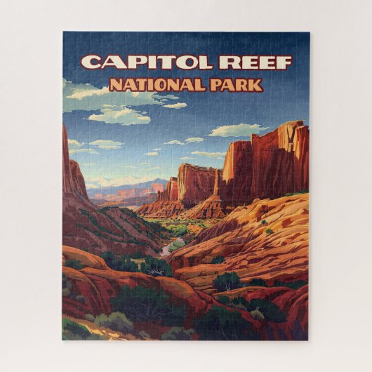 Activiteiten in de omgeving van Capitol Reef Natio Legpuzzel (Verticaal)