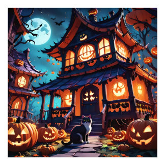Activiteiten in de omgeving van Cats Haunted Fun H Foto Afdruk