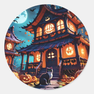 Activiteiten in de omgeving van Cats Haunted Fun H Ronde Sticker