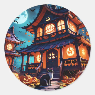 Activiteiten in de omgeving van Cats Haunted Fun H Ronde Sticker