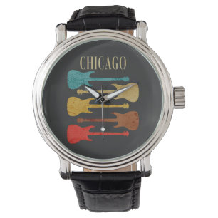 Activiteiten in de omgeving van Chicago Guitars C Horloge