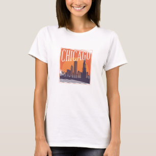 Activiteiten in de omgeving van Chicago Illinois T-shirt