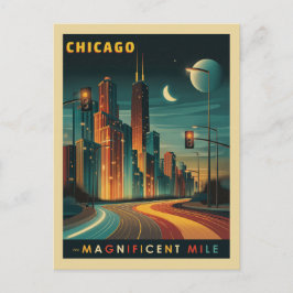 Activiteiten in de omgeving van Chicago Magnificen Briefkaart