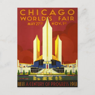 Activiteiten in de omgeving van Chicago World's Fa Briefkaart