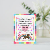 Activiteiten in de omgeving van Chocolate Labrador Briefkaart (Staand voorkant)