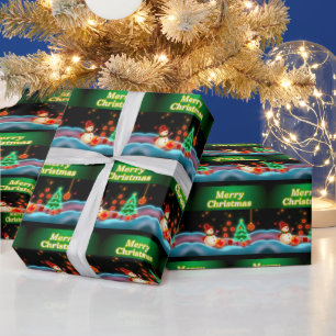 Activiteiten in de omgeving van Christmas Neon Hol Cadeaupapier