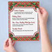 Activiteiten in de omgeving van Christmas Red Plai Flyer (Hand)