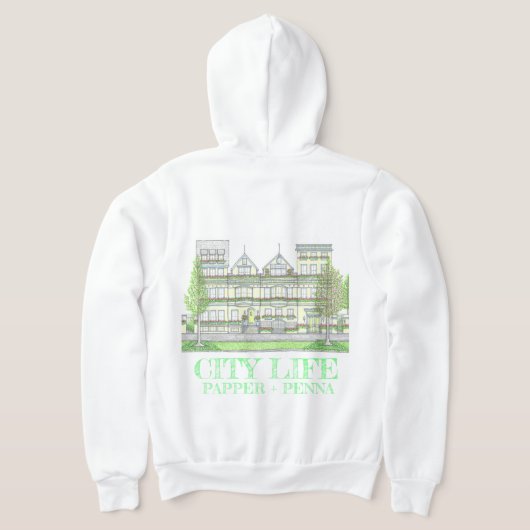 Activiteiten in de omgeving van City Life Rowhome Hoodie (Laag Achter)